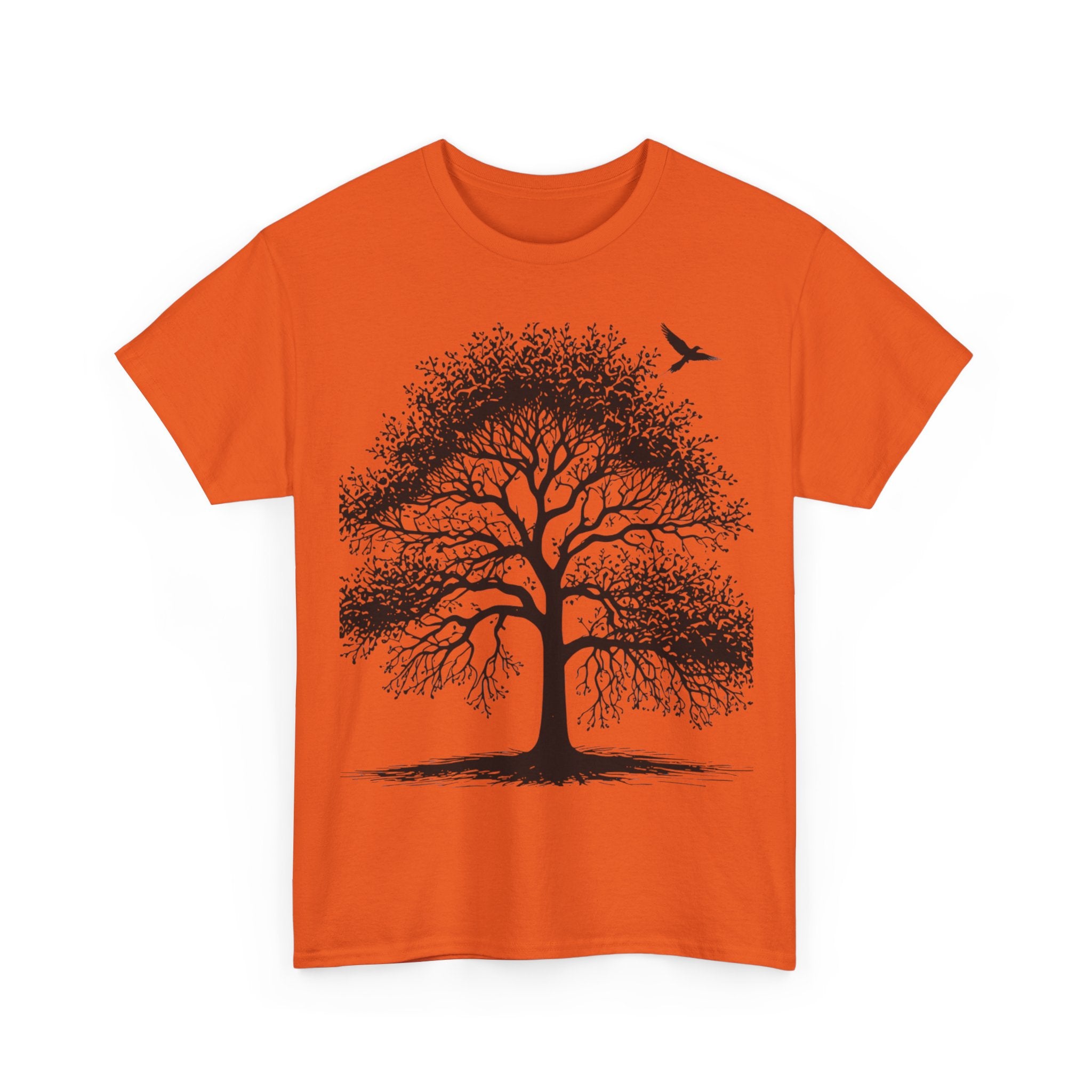 Roots & Dreams Nature Tee — Motivational Tree Graphic T-Shirt